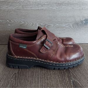 Eastland Womens Syracuse Slip-On Loafer, Brown Leather, 10